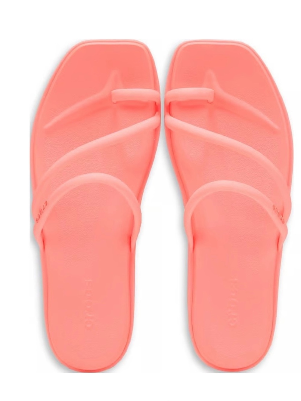 CROCS Coral-Style Toe-Loop Women's Sandals